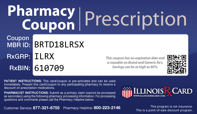 Illinois Rx Card - Free Prescription Drug Coupon Card